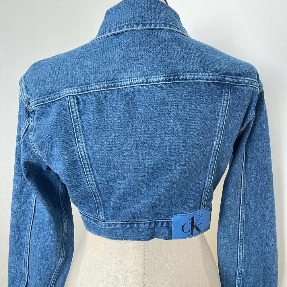 Calvin Klein Classic Blue Jean Jacket - Picture 2 of 4